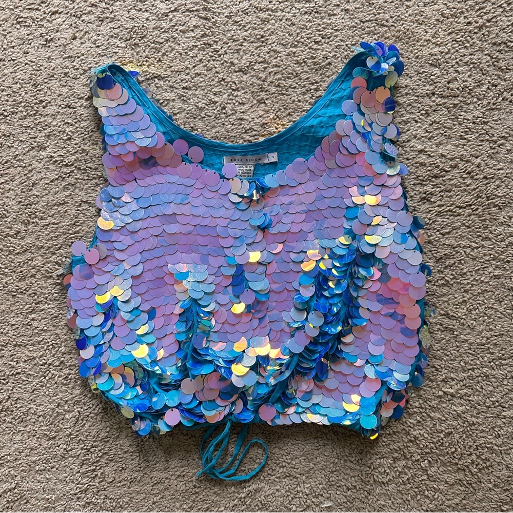 Rosa Bloom Amethyst top RARE